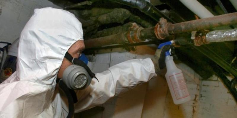 asbest verwijderen leiding